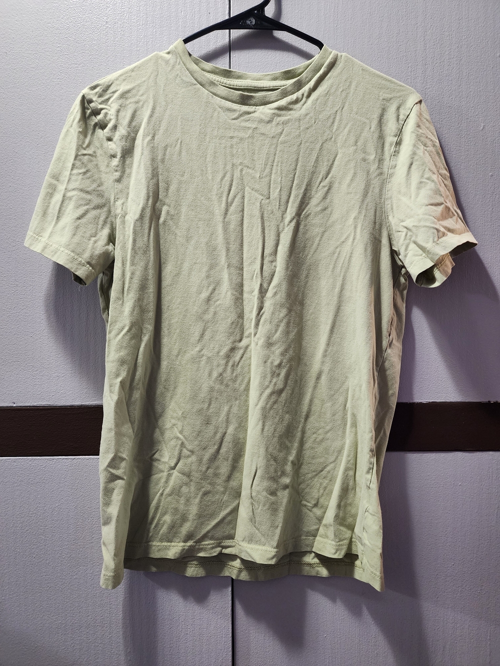 Topman Short Sleeve Crew Tee in Pale Green
